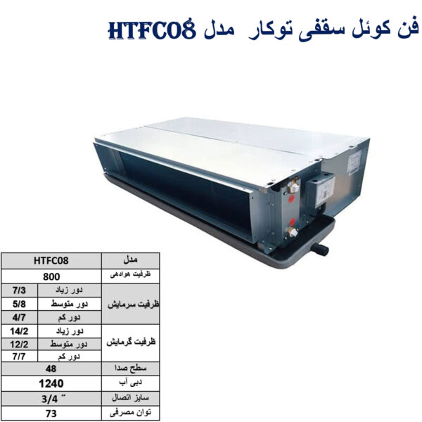 فن-کوئل-سقفی-توکار--مدل-HTFC08